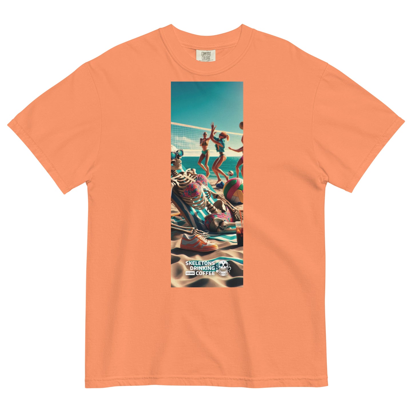 Skeleton Beach Babe Vibes T-Shirt (76 Entries)